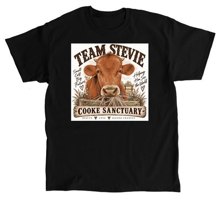 Let?s help Stevie see the world&nbsp;, a Black Classic Unisex Tee