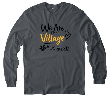 Healthy Families ND - USpireND, a Terrain Grey Allmade Organic Cotton Long Sleeve Tee