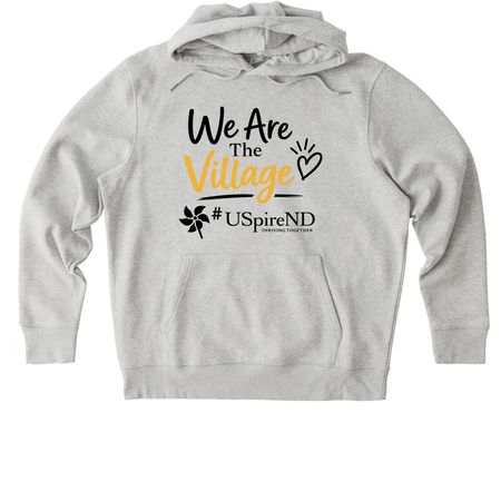Healthy Families ND - USpireND, a Cool Heather Grey Stanley/Stella Unisex Cruiser 2.0 Pullover Hoodie