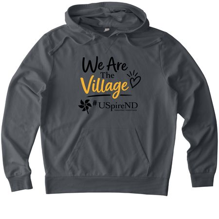 Healthy Families ND - USpireND, a Terrain Grey Allmade Organic French Terry Pullover Hoodie
