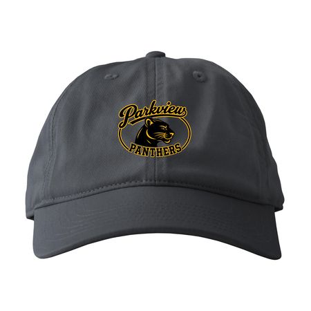 Parkview Panther Hat, a Charcoal Printed Eco Baseball Cap