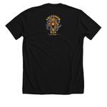 Keep Training - Motivation for Martial Arts&nbsp;, a Solid Black Blend Premium Unisex Tee (back-view)