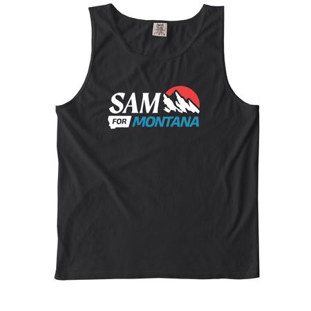Forstag for Montana, a Black Comfort Colors Tank Top