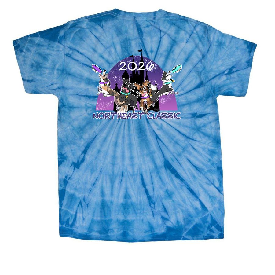 2026 Northeast Classic Apparel, a Baby Blue Classic Tie Dye Tee