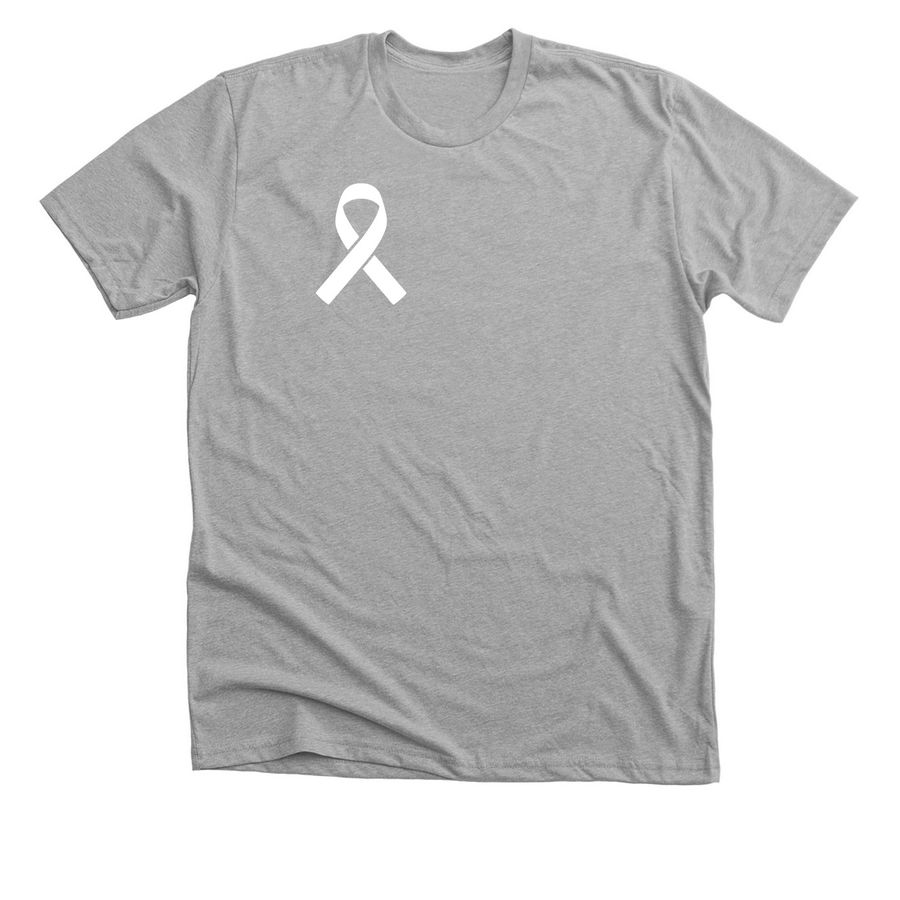 Mehlville Cancer Awareness&nbsp;, a Athletic Heather Premium Unisex Tee