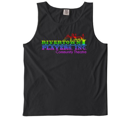 Rivertown Players Pride Collection, a Black Comfort Colors Tank Top