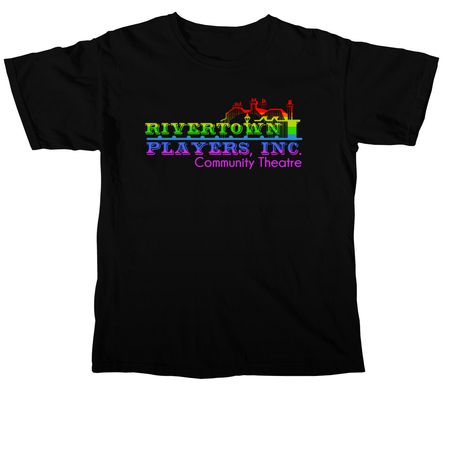 Rivertown Players Pride Collection, a Black Comfort Colors Unisex Tee