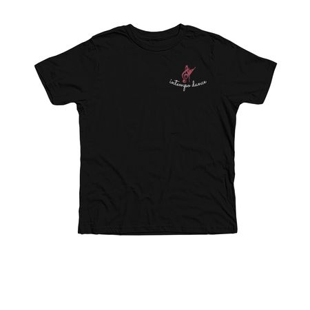 Intempo Dance, a Solid Black Blend Premium Youth Tee
