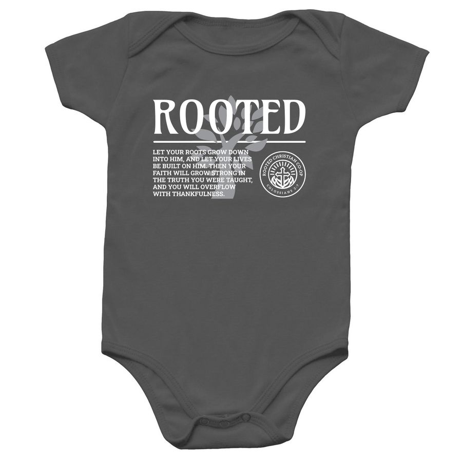 RCC - Onesie 2026 (Front Only), a Charcoal Infant Onesie
