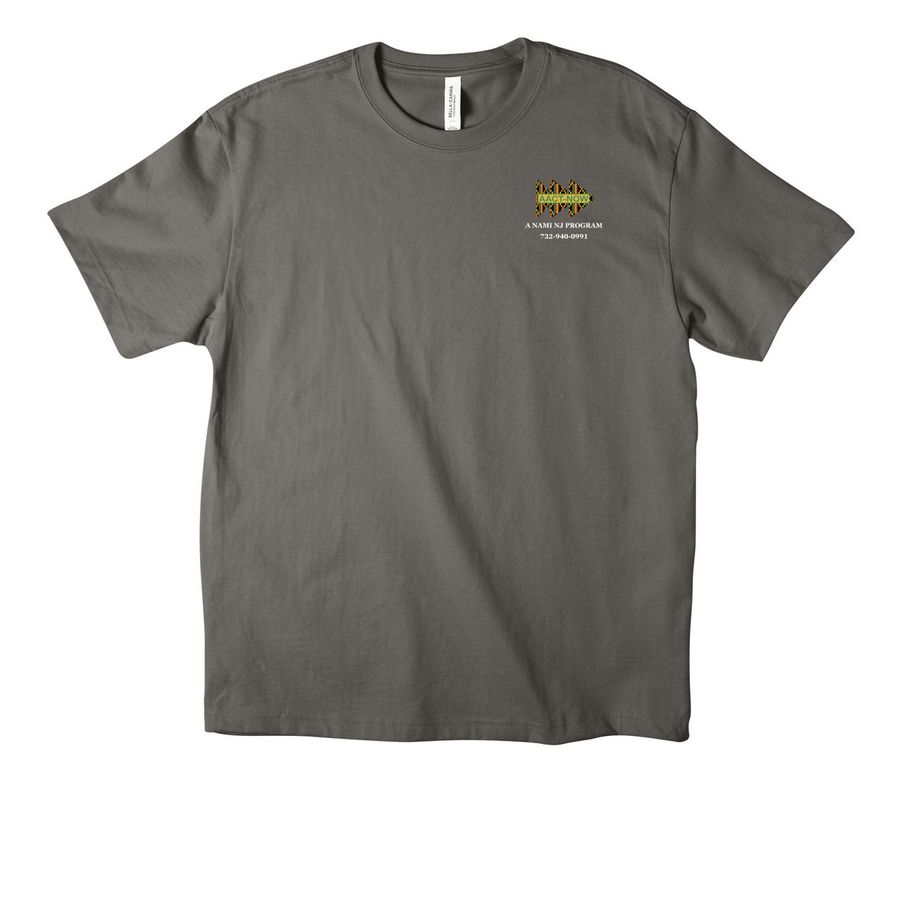 Limited Edition Men's Mental Health Shirt, a Asphalt Unisex Heavyweight Tee