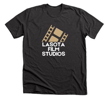 Film Strip Tee, a Dark Grey Heather Premium Unisex Tee
