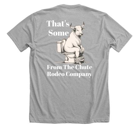 FTC- That's BS&nbsp;, a Athletic Heather Premium Unisex Tee (back-view)