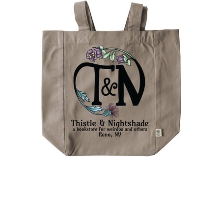 T&N New Logo Bag, a Pumice Recycled Cotton Tote Bag