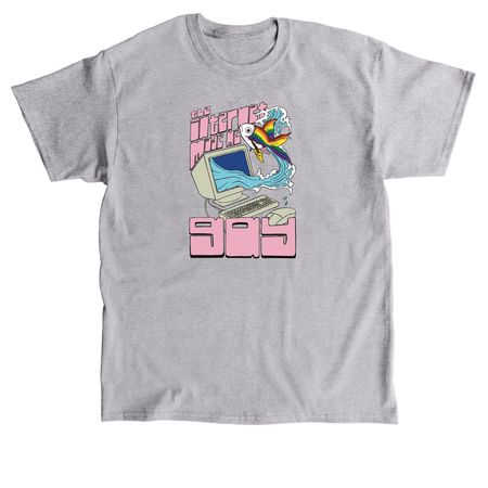 2026 | Internet Fish, a Sport Grey Classic Unisex Tee