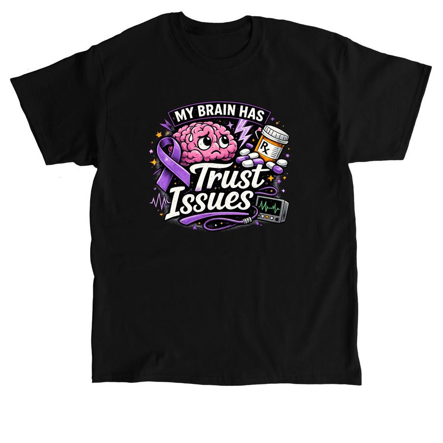 Epilepsy Awareness&nbsp;, a Black Classic Unisex Tee