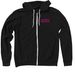 Sun's Out Buns Out Summer 2024, a Black Zip Up Hoodie