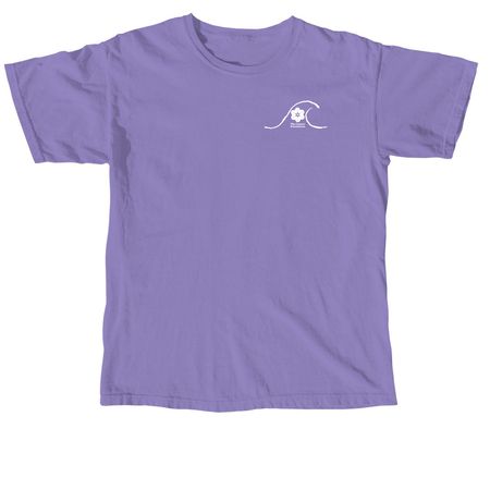Represent 'Sip & Shuck' Year Round, a Violet Comfort Colors Unisex Tee