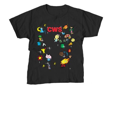 ? CWS Creative Universe Tee ?, a Black Youth Unisex Tee