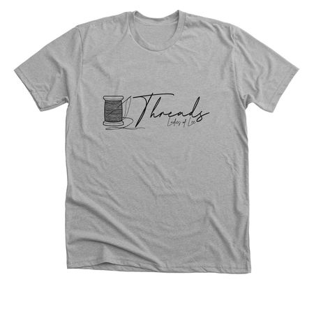 Threads, a Athletic Heather Premium Unisex Tee
