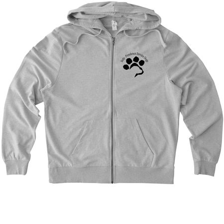 Indy General Member 2026-2027!, a Granite Grey Heather Allmade Organic French Terry Zip Up Hoodie