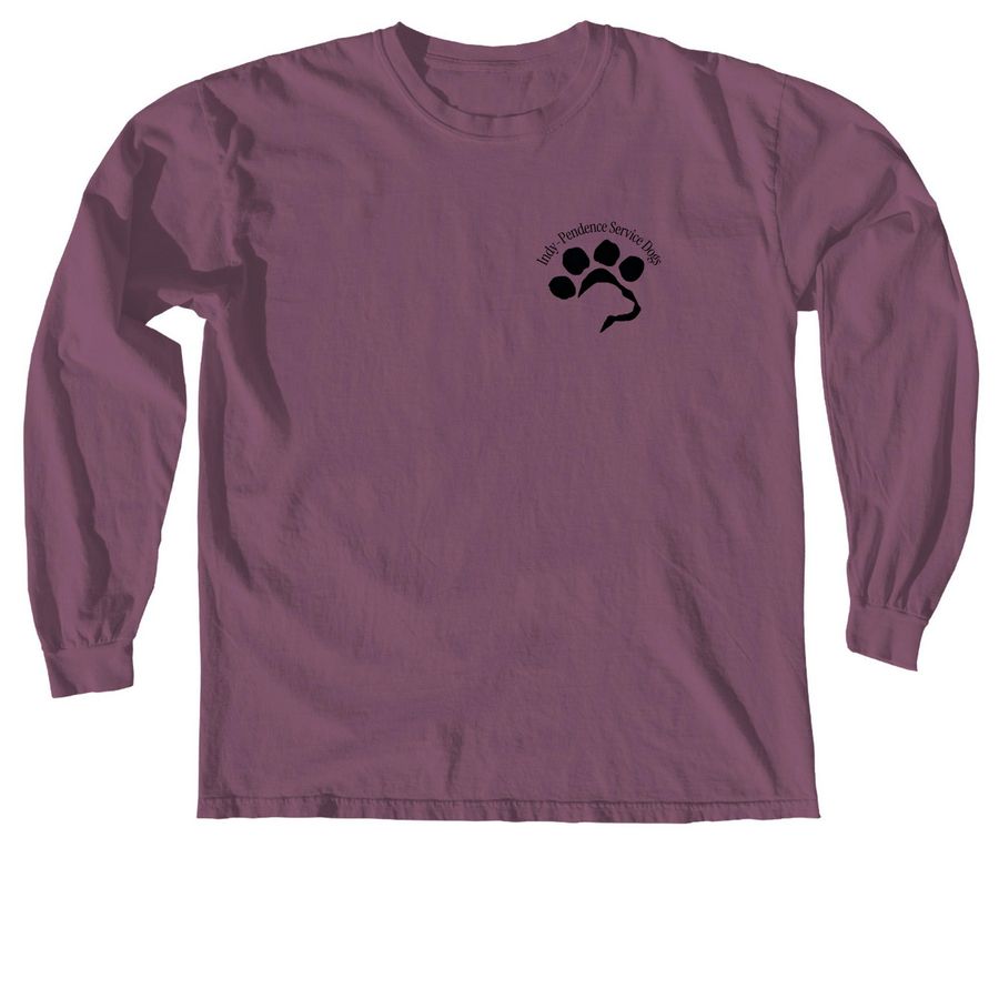 Indy General Member 2026-2027!, a Berry Comfort Colors Long Sleeve Tee