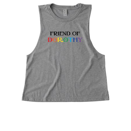 Toto, we're not so subtle anymore!, a Aluminum Grey Allmade Eco Triblend Women?s Muscle Tank