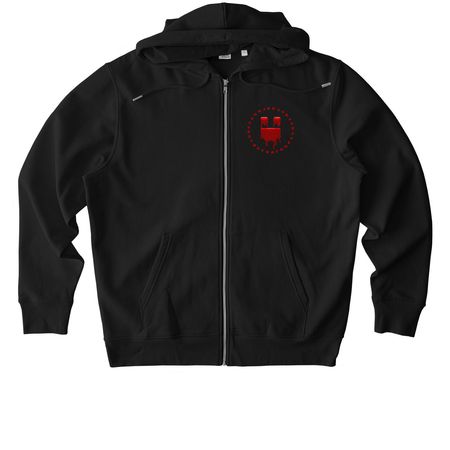 Speak With Dead, a Black Stanley/Stella Unisex Cultivator 2.0 Zip Up Pullover Hoodie