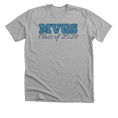 MVGS Class of 2029, a Athletic Heather Premium Unisex Tee