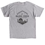 Land Management Crew Shirt, a Sport Grey Classic Unisex Tee (back-view)