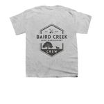 Land Management Crew Shirt, a Sport Grey Youth Unisex Tee (back-view)