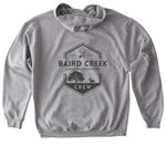 Land Management Crew Shirt, a Sport Grey Gildan Softstyle Pullover Hoodie (back-view)