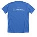 Anchorage Pride Parade T-Shirts, a Heather True Royal Premium Unisex Tee (back-view)