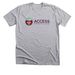 ACCESS RJ *NEW* Logo (Crimson), a Athletic Heather Premium Unisex Tee