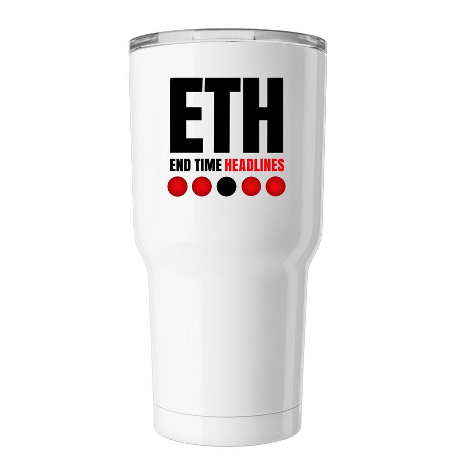 Rapture Ready Tumbler, a White Insulated Tumbler