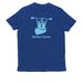 Wacky Canoe, a Andromeda Blue Allmade Organic Cotton Unisex Tee