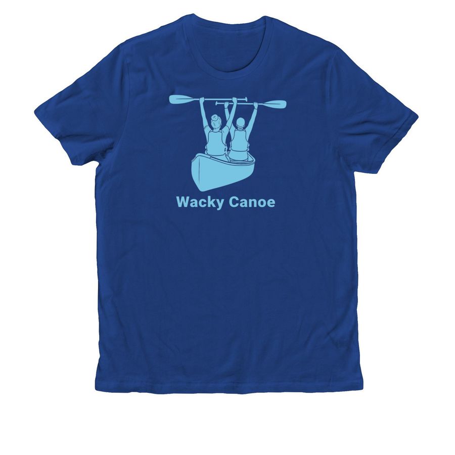 Wacky Canoe, a Andromeda Blue Allmade Organic Cotton Unisex Tee