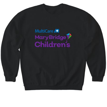 MB Logo&nbsp;, a Black Softstyle Crewneck Sweatshirt