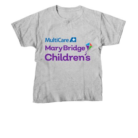 MB Logo&nbsp;, a Sport Grey Youth Unisex Tee