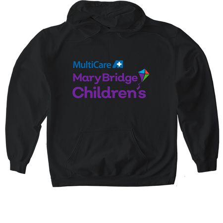 MB Logo&nbsp;, a Black Gildan Softstyle Pullover Hoodie