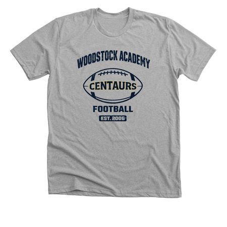 WA Football Apparel, a Athletic Heather Premium Unisex Tee