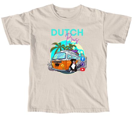 Dutch Bus, a Ivory Comfort Colors Unisex Tee