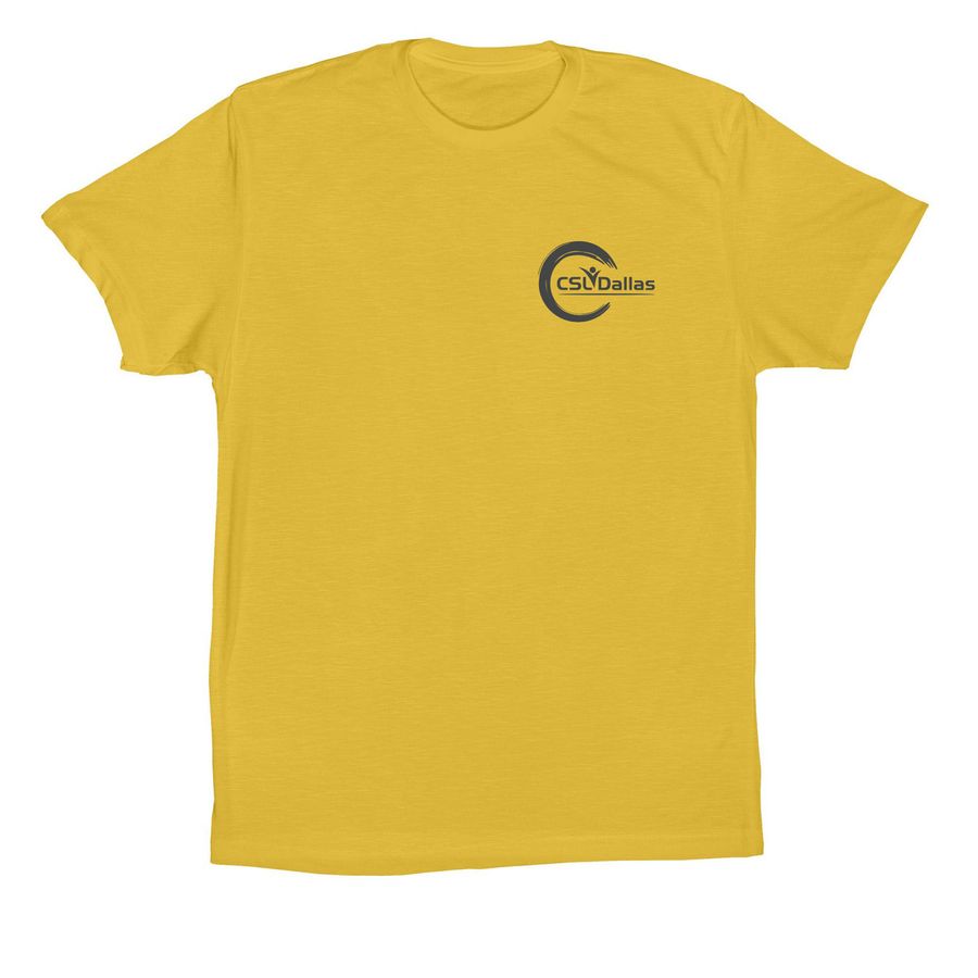 Thriving - A State of Being, a Maize Yellow Premium Cotton Tee