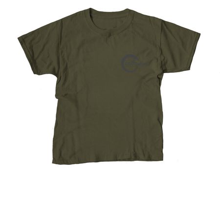 Thriving - A State of Being, a Military Green Youth Unisex Tee