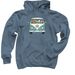 The Bark Bus, a Indigo Pullover Hoodie