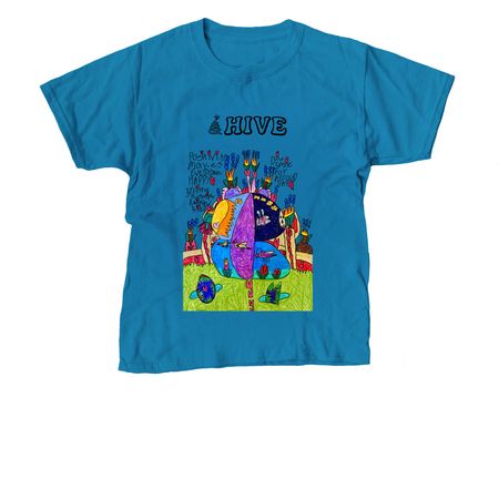 Art by JD, a Sapphire Youth Unisex Tee
