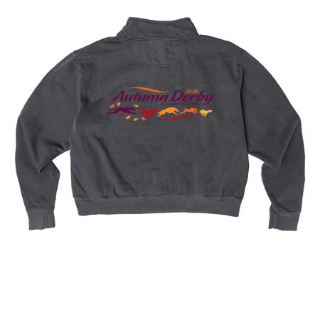Designs on the back - color, a Pepper Comfort Colors Women's Quarter Zip Pullover