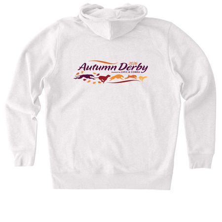 Designs on the back - color, a Cool Heather Grey Stanley/Stella Unisex Cultivator 2.0 Zip Up Hoodie
