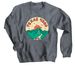 Texas 4000 for Cancer Fundraising Merch, a Dark Heather Crewneck Sweatshirt