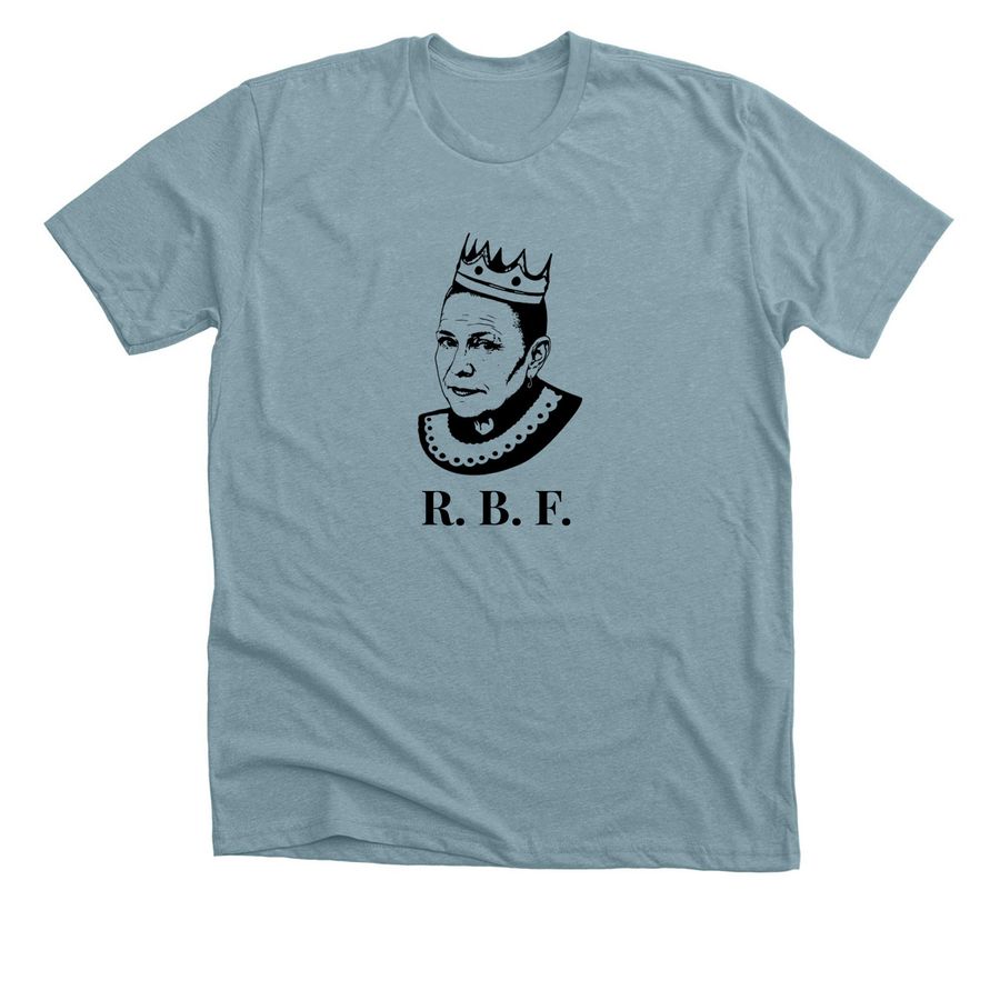 RBF, a Heather Blue Lagoon Premium Unisex Tee