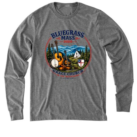 Bluegrass Mass 2026, a Aluminum Grey Allmade Eco Triblend Long Sleeve Tee